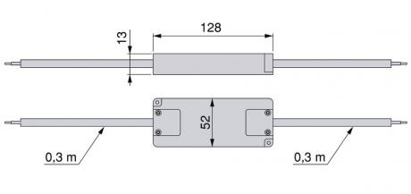 Convertisseur 15W IP44 pour bande LED - Quincaillerie Portalet
